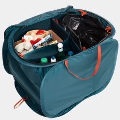Quechua Camping Recycling Bin - 3 Compartments - 80 Litres -Quechua k0e6c508b10b1d9a6858644307bd9daf6