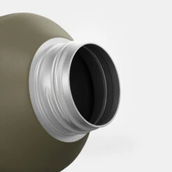 Quechua Stainless Steel Hiking Flask With Screw Cap MH100 1.5 L Khaki -Quechua k131dd7822dbf352b699ecfcf7c23e917