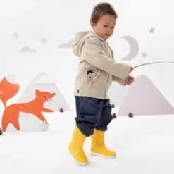 Quechua Kids' Hiking Fleece - MH500 KID Beige - Ages 2 -Quechua k1e7c8d42955bd9f21b5394b761e41276