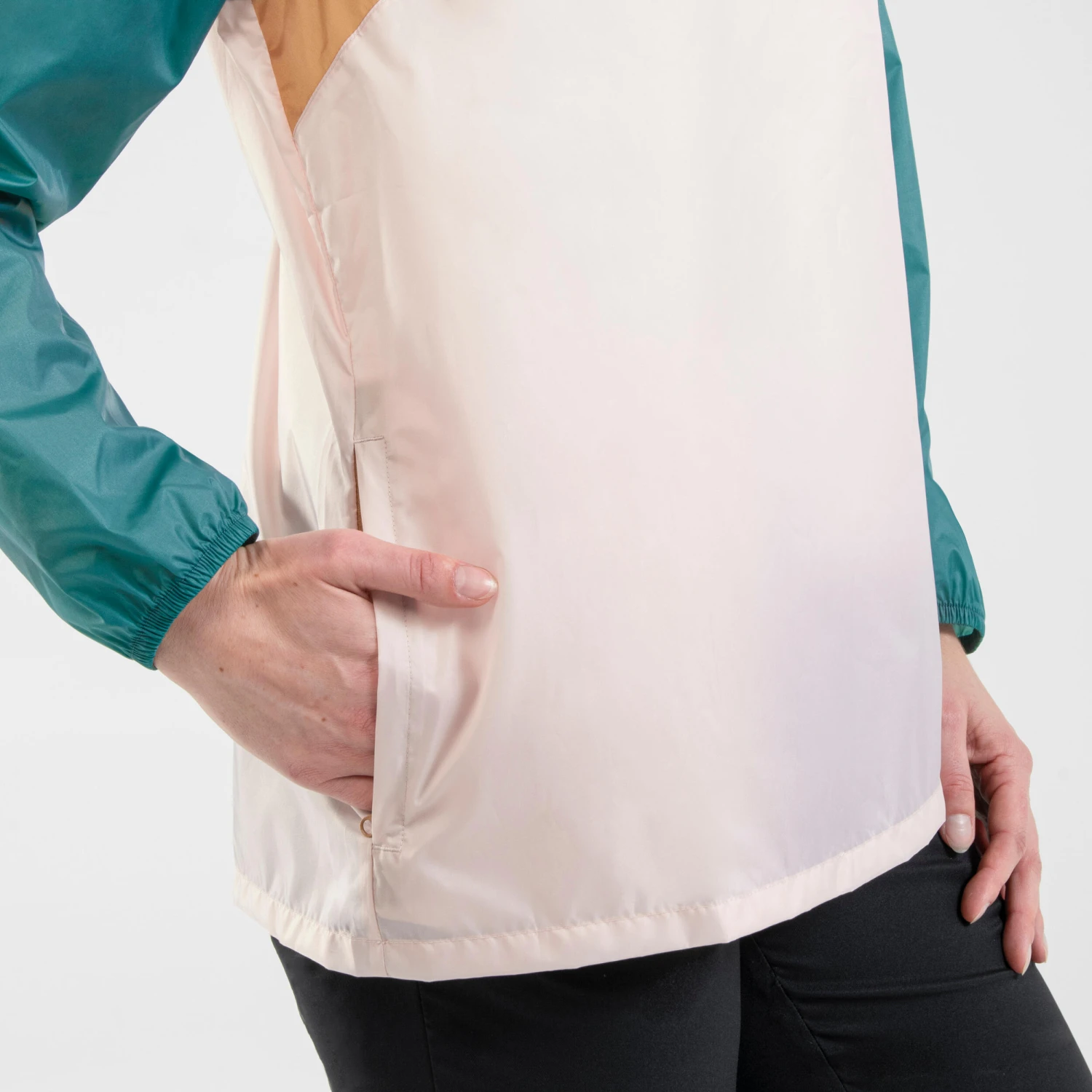 Quechua Women's Windproof And Water-repellent Hiking Jacket 12 Quechua Women's Windproof And Water-repellent Hiking Jacket - Image 12