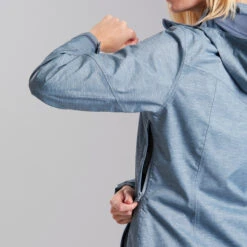 Quechua Women’s Waterproof Mountain Walking Jacket MH100 -Quechua k21d3bba5fa5eec8313e577abcd23f374