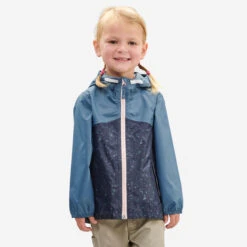 Quechua Kids' Hiking Waterproof Jacket MH150 2 -Quechua k28afe25e9477ab78128d03e603e1820e