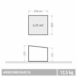 Quechua Air Base Seconds XL Flysheet 5 Quechua Air Base Seconds XL Flysheet -Quechua k38573f730521731d26c9ee132ae3de67