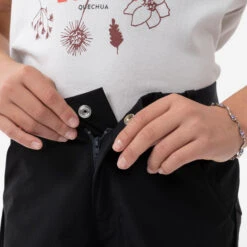 Quechua Kids’ Modulable Hiking Trousers MH500 Raspberry 7 -Quechua k48cf7b85eb7afbf07818876198c64d87