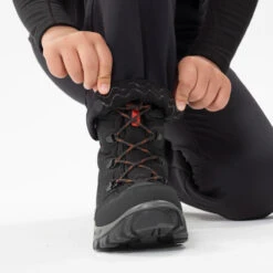 Quechua CHILDREN'S HIKING WARM WATER REPELLENT TROUSERS -Quechua k54b160d339f493f066300c279ee73708