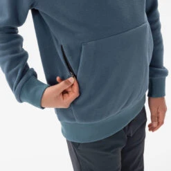 Quechua Boys’ Fleece Hiking Sweatshirt Aged 7-15 -Quechua k551b2237c22d7437b5fb2df27d180721
