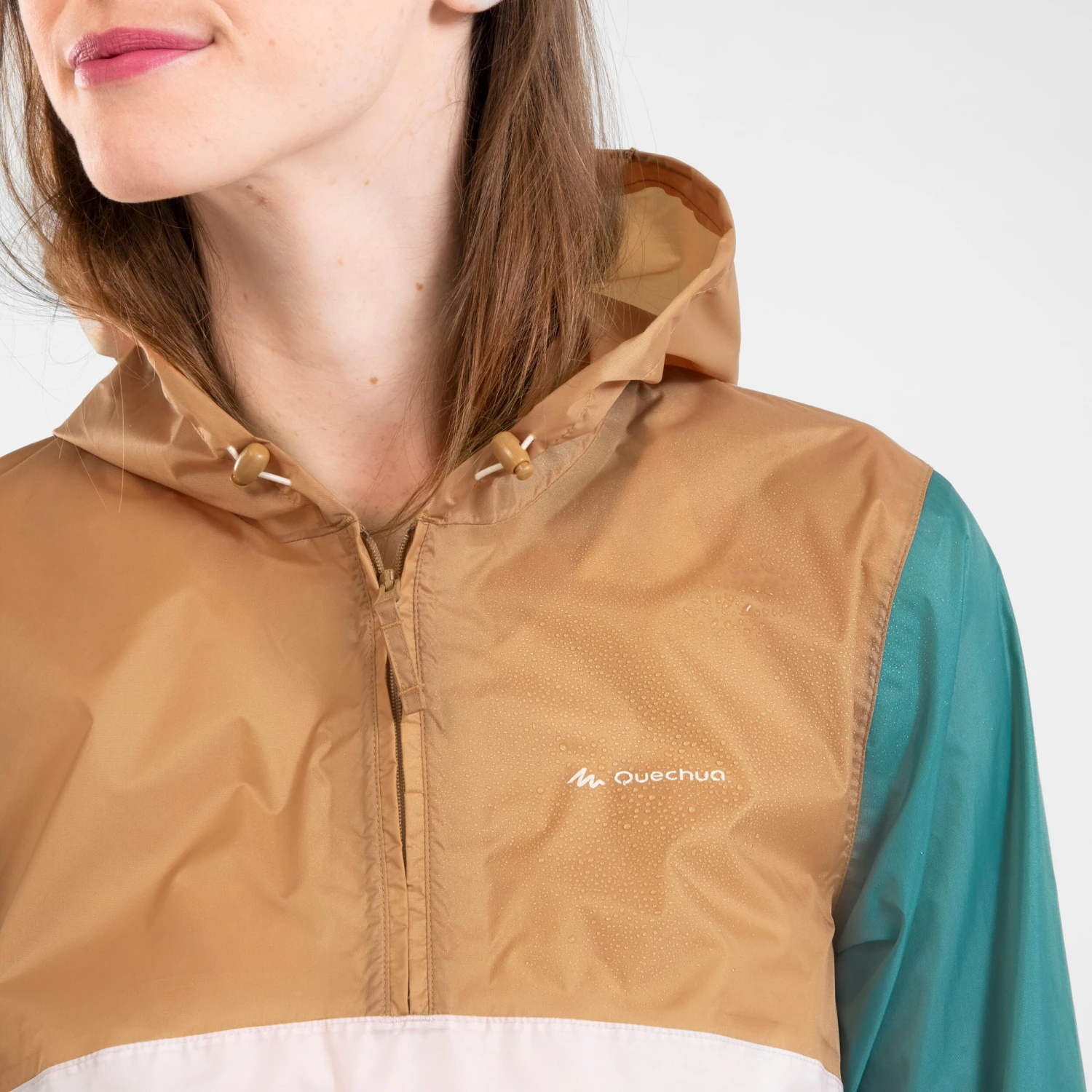 Quechua Women's Windproof And Water-repellent Hiking Jacket 13 Quechua Women's Windproof And Water-repellent Hiking Jacket - Image 13