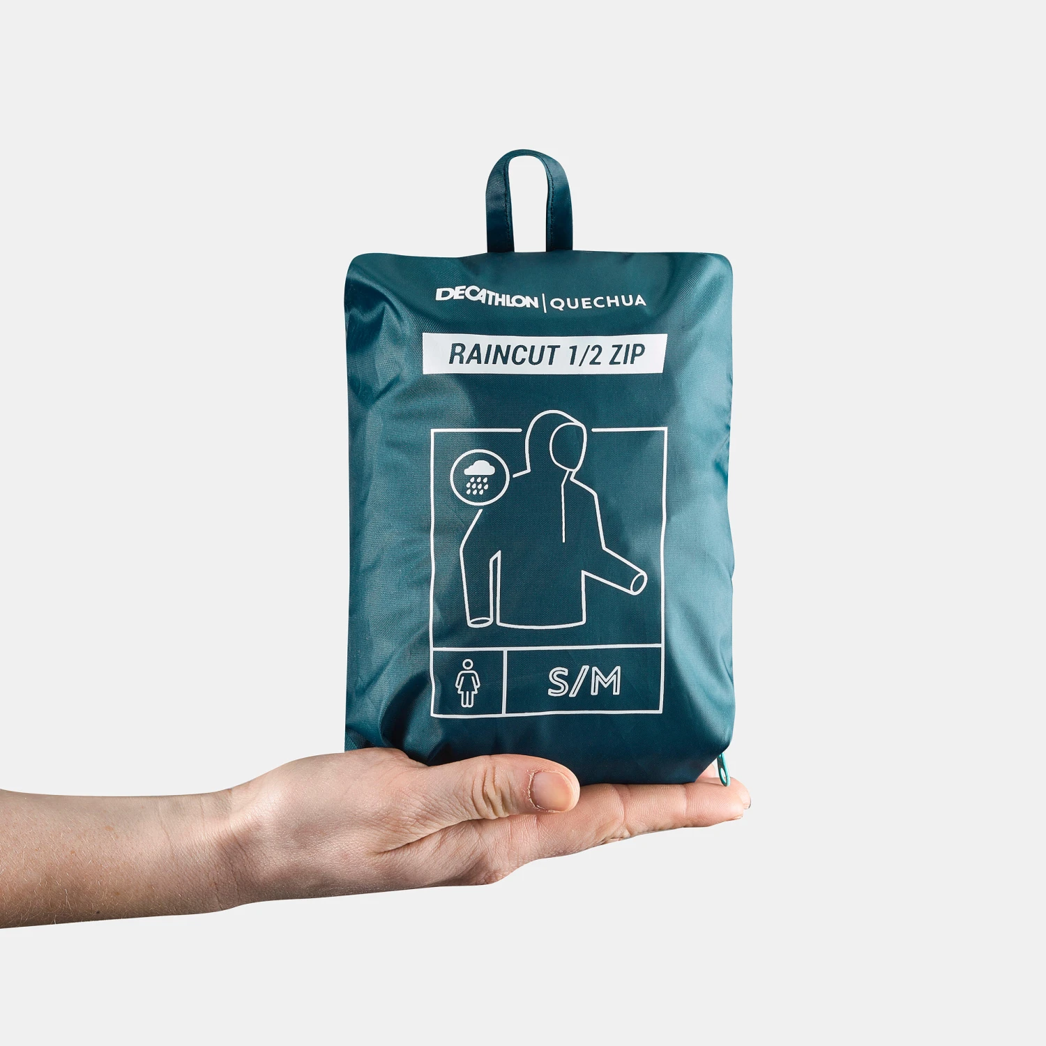 Quechua Women's Windproof And Water-repellent Hiking Jacket 2 Quechua Women's Windproof And Water-repellent Hiking Jacket - Image 2