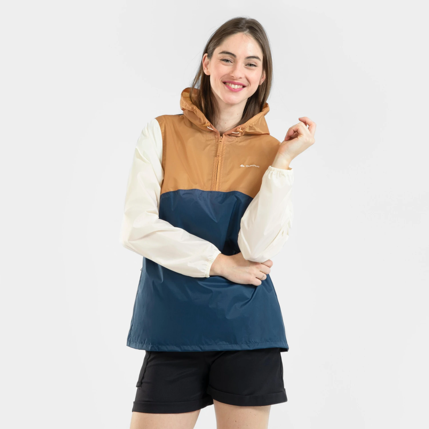 Quechua Women's Windproof And Water-repellent Hiking Jacket 17 Quechua Women's Windproof And Water-repellent Hiking Jacket - Image 17