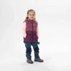 Quechua Kids’ Hiking Sleeves Padded Jacket - Age 2-6 Years -Quechua k6c5b20b346bea8428bf169bba4e26449