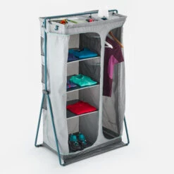 Quechua Large Folding And Compact Camping Wardrobe -Quechua k6f2be77a6dee27f5a5f50d4ca259cc60