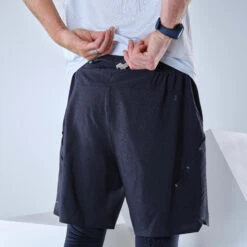 Quechua Men’s Ultra-lightweight Short Rapid Hiking Leggings FH900 -Quechua k712e4394d9ff706a253de84d9604d943