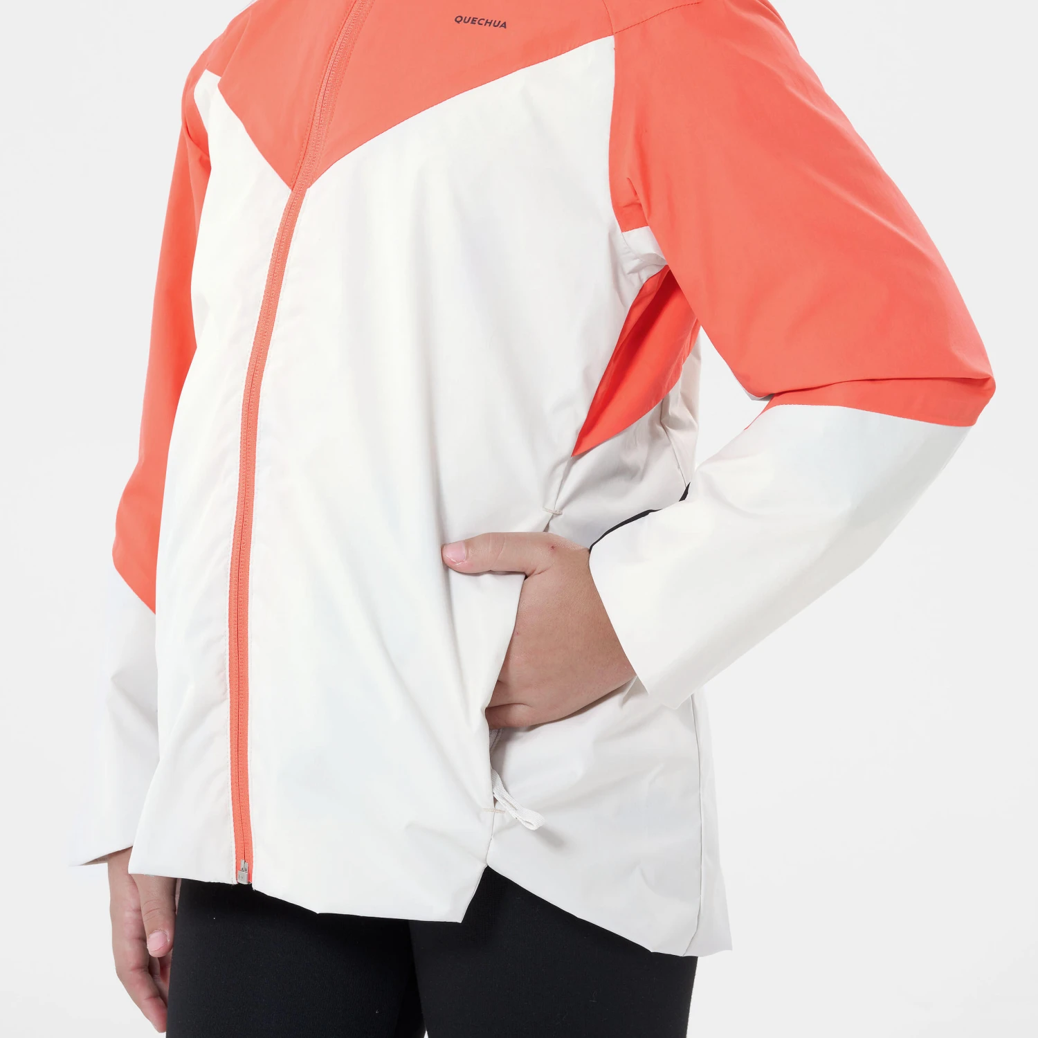 Quechua Kids’ Hiking Waterproof Jacket MH500 7-15 Years 15 Quechua Kids’ Hiking Waterproof Jacket MH500 7-15 Years - Image 15