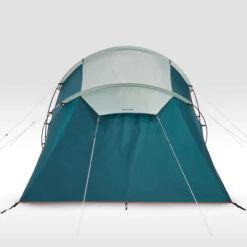 Quechua 4 Man Tent With Poles - Arpenaz 4.2 -Quechua k78c50632df04ae6a70fae67c9a72d6bb