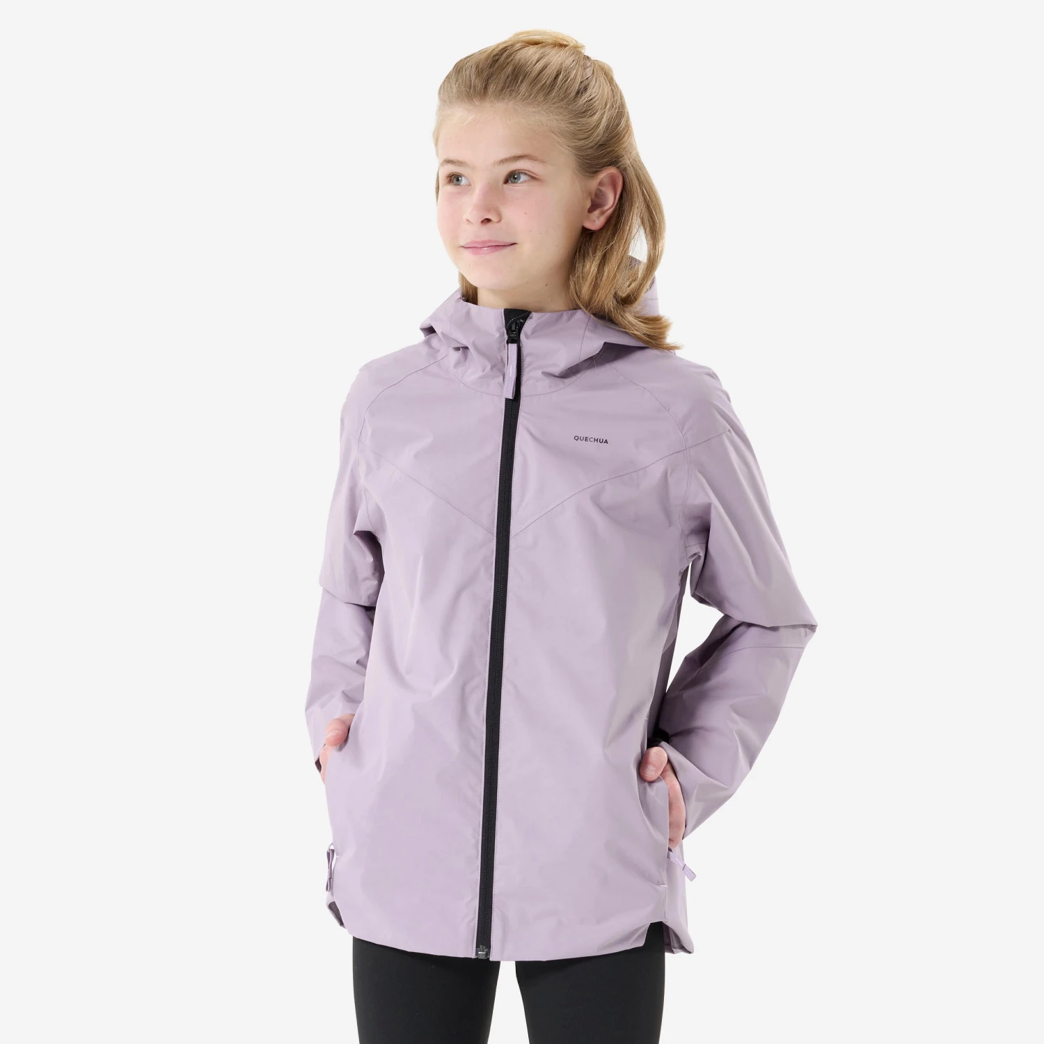 Quechua Kids’ Hiking Waterproof Jacket MH500 7-15 Years 20 Quechua Kids’ Hiking Waterproof Jacket MH500 7-15 Years - Image 20