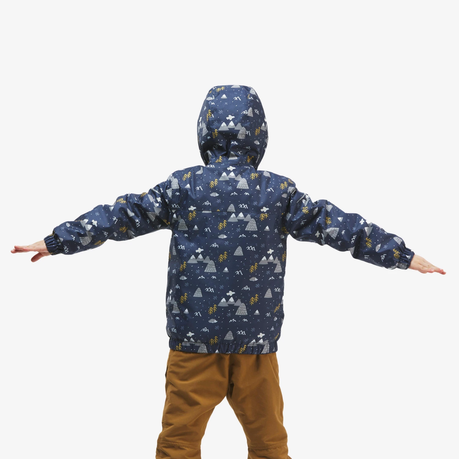 Quechua KIDS’ WATERPROOF WINTER HIKING JACKET - SH100 - 2 6 Quechua KIDS’ WATERPROOF WINTER HIKING JACKET - SH100 - 2 - Image 6