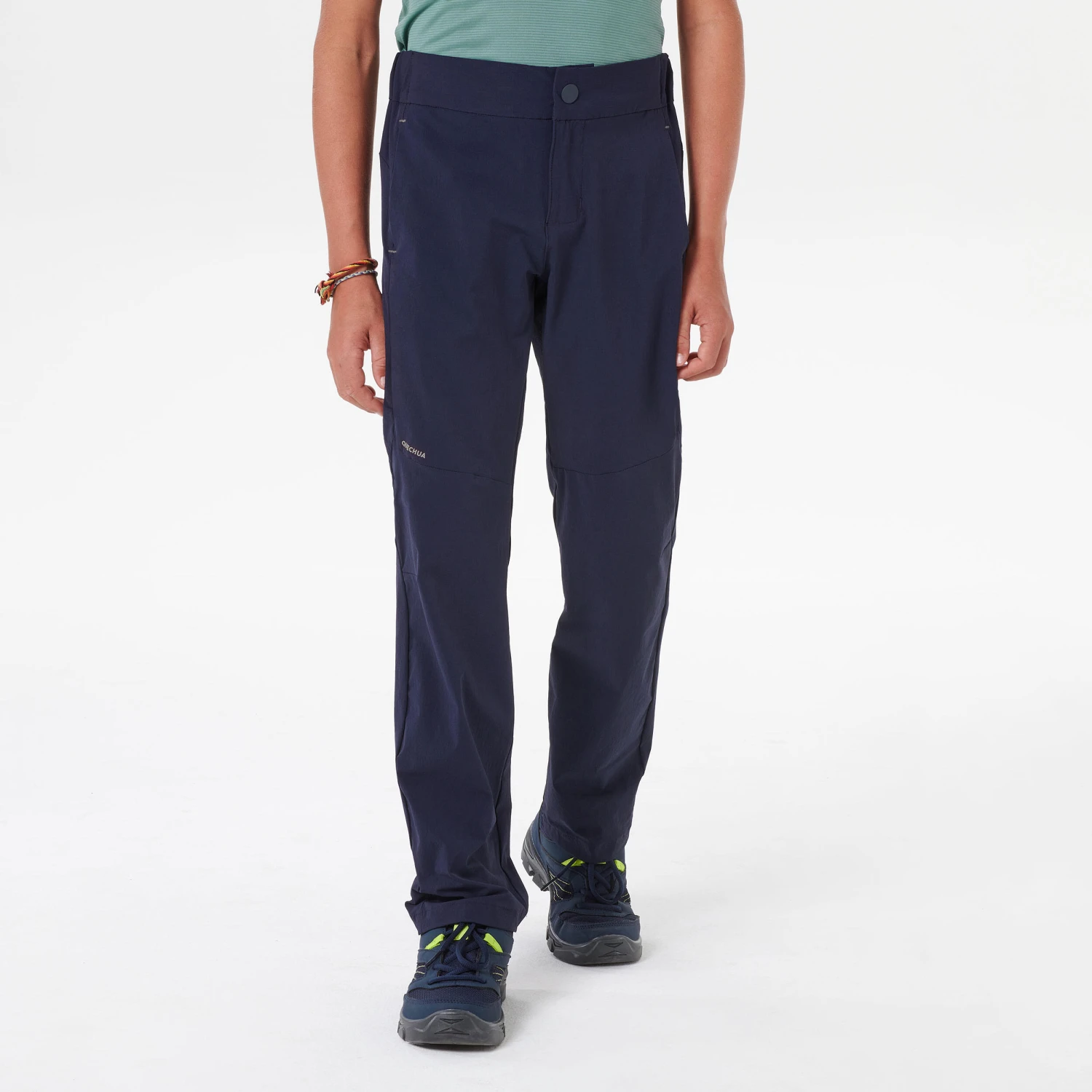 Quechua Kids’ Hiking Trousers MH100 Aged 7 3 Quechua Kids’ Hiking Trousers MH100 Aged 7 - Image 3