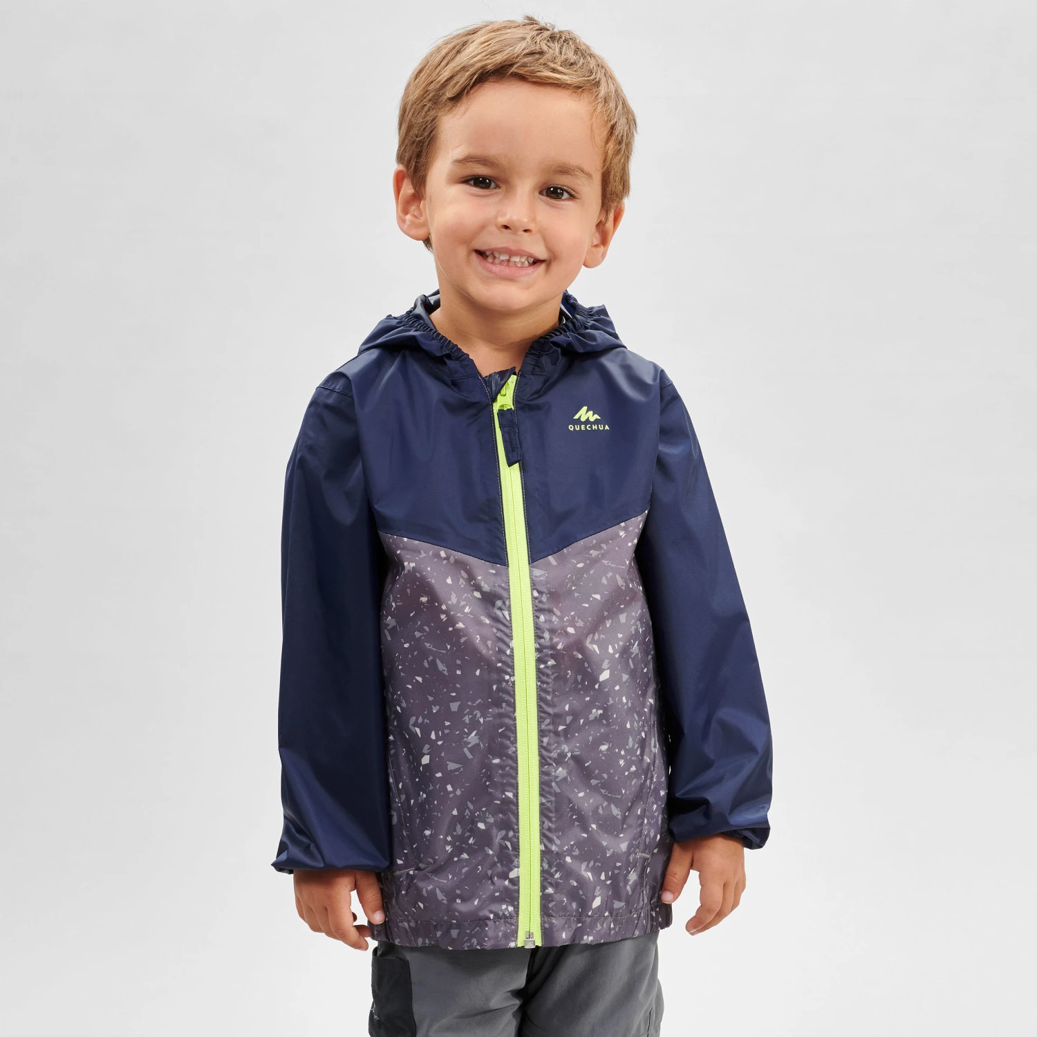 Quechua Kids’ Waterproof Hiking Jacket - MH150 - Aged 2 10 Quechua Kids’ Waterproof Hiking Jacket - MH150 - Aged 2 - Image 10