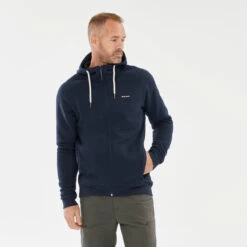 Quechua Men’s Hiking Zipped Hooded Sweatshirt -Quechua k954e3ccb163e62c793c245dd5376f8fd