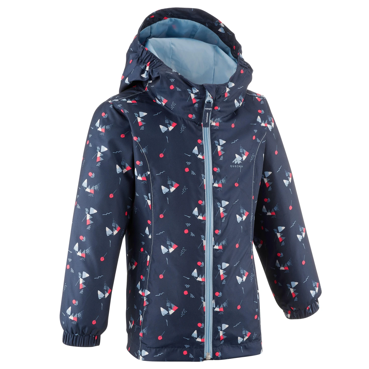 Quechua Kids' Hiking Waterproof Jacket MH500 2 9 Quechua Kids' Hiking Waterproof Jacket MH500 2 - Image 9