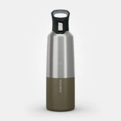 Quechua Isothermal Stainless Steel Hiking Flask MH500 1 L Khaki -Quechua ka794d131c4e9fada45733071e7d6c4d3