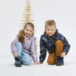 Quechua KIDS' WARM WATERPROOF HIKING BOOTS - SH100 WARM RIP-TAB - SIZE 24C -Quechua kaa12f8aebe1df9763171d5b4c112c3a4