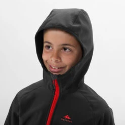 Quechua Kids’ Softshell Hiking Jacket - MH550 Black 30 Quechua Kids’ Softshell Hiking Jacket - MH550 Black -Quechua kabe0b3c50cba8fe6882d647172939101