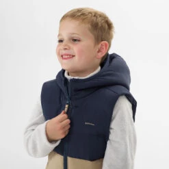 Quechua Kids’ Padded Hiking Gilet - Aged 2-6 -Quechua kacb89a864a6547c047de85656d466167