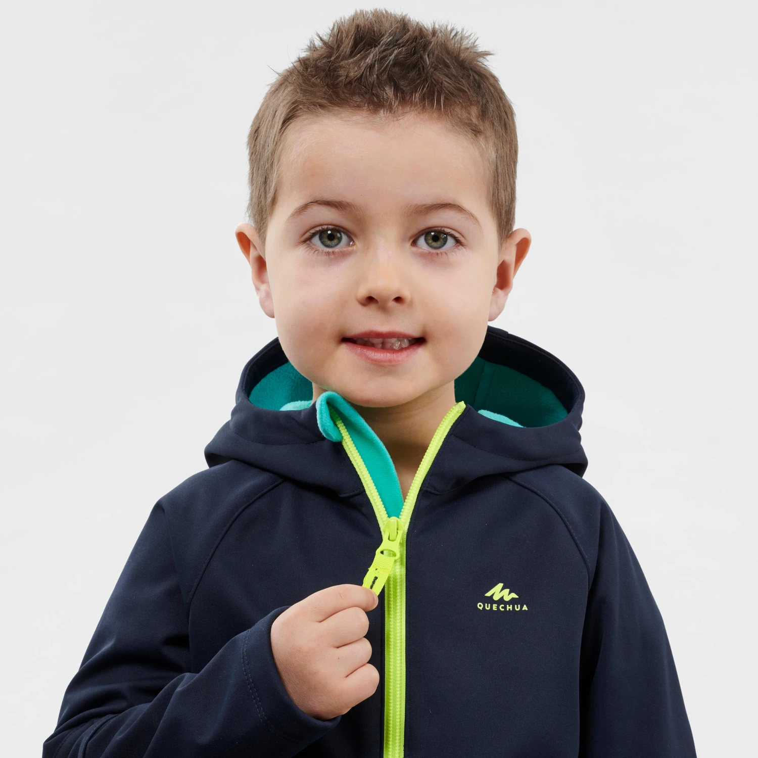 Quechua Children's Softshell Walking Jacket - 2-6 Years 7 Quechua Children's Softshell Walking Jacket - 2-6 Years - Image 7