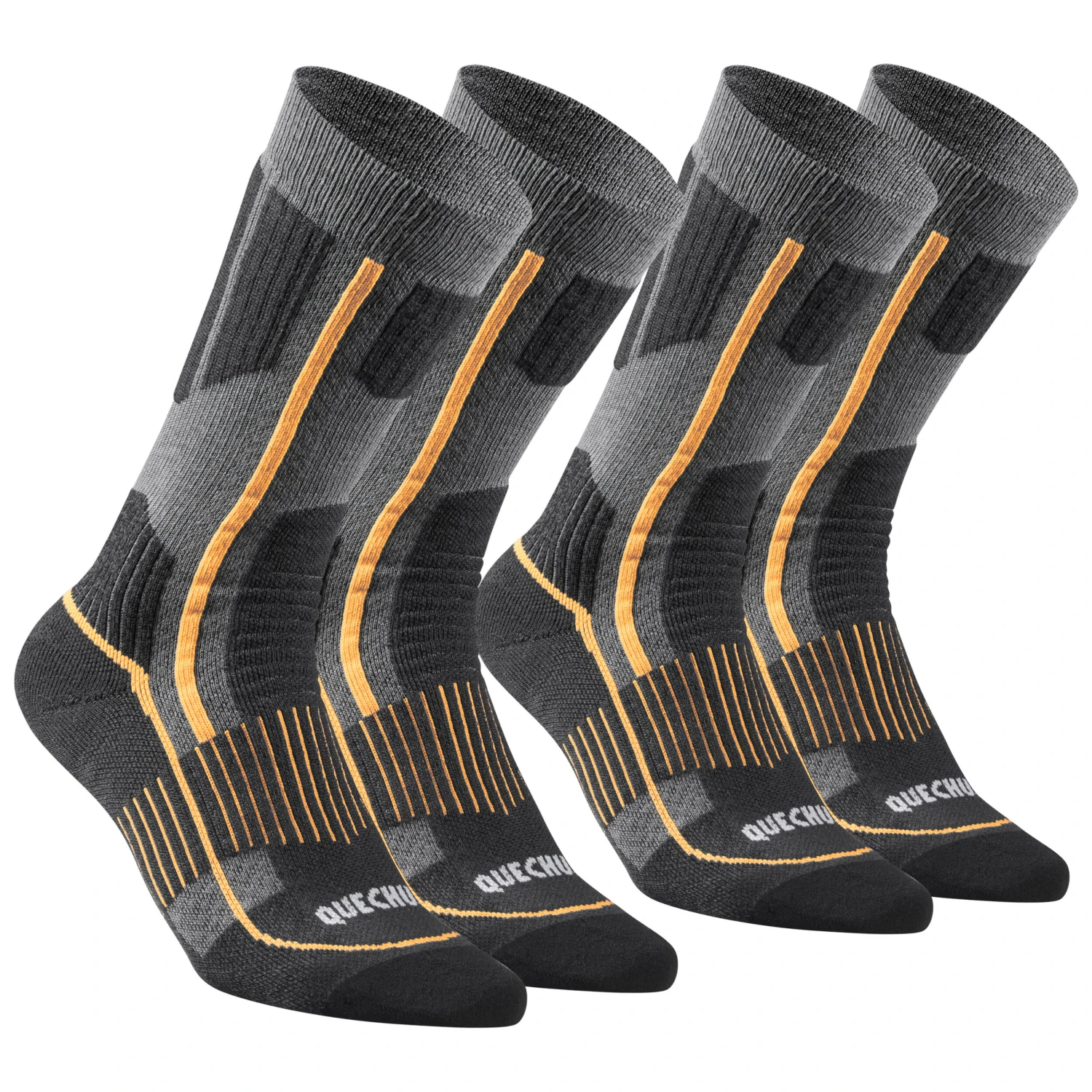 Quechua Warm Hiking Socks - SH500 MOUNTAIN MID 1 Quechua Warm Hiking Socks - SH500 MOUNTAIN MID
