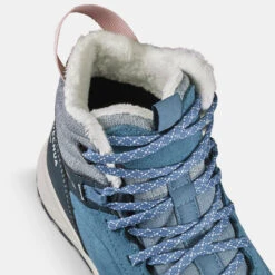 Quechua KIDS’ WARM WATERPROOF HIKING BOOTS - SH500 Leather Lace-up -Quechua kbaf27bc356cfe29c6bec417cbc3ea815