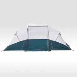 Quechua 4 Man Blackout Tent With Poles - Arpenaz 4.2 F&B -Quechua kbf119f6fc804b3094be85387feb31f02