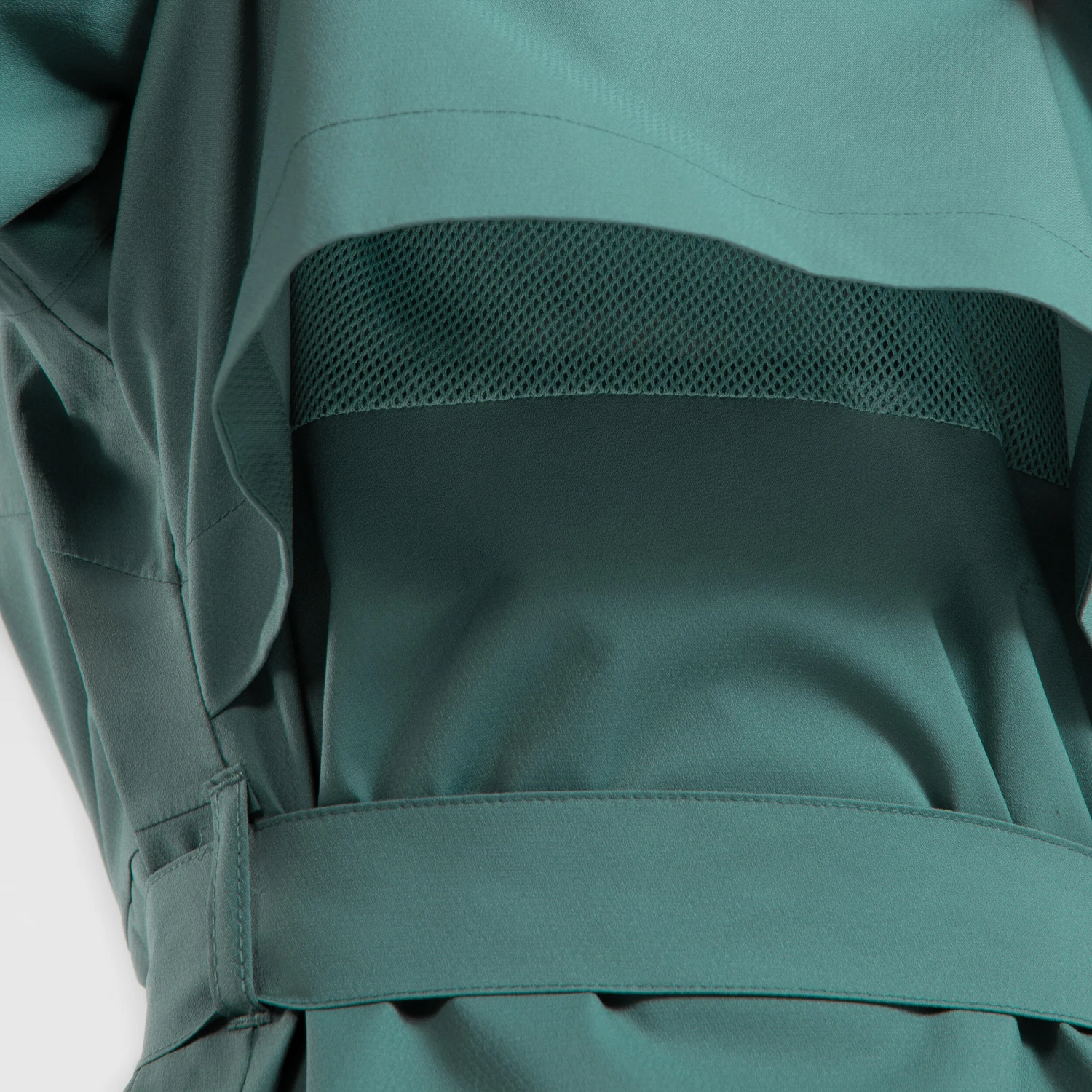 Quechua Women's Hiking Waterproof Longline Jacket Raincut Long Series 8 Quechua Women's Hiking Waterproof Longline Jacket Raincut Long Series - Image 8