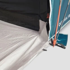 Quechua 4 Man Blackout Tent With Poles - Arpenaz 4.2 F&B -Quechua kc1bdb3fc4d3bc56f1d5fcc824b27afaa