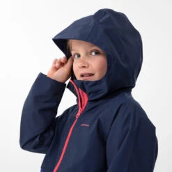 Quechua Kids’ Waterproof Hiking Jacket - MH500 Aged 7-15 -Quechua kd00ea07d90daa29f63a3ee2c5a5a6f37