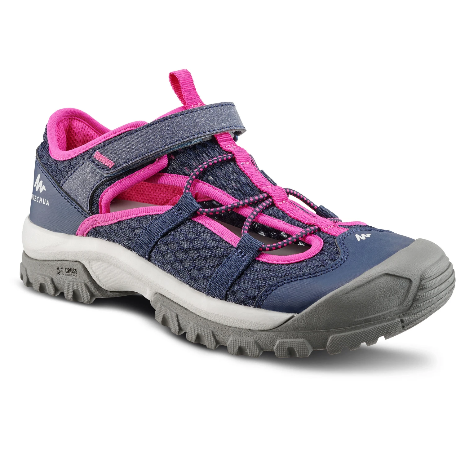 Quechua Kids' Walking Sandals - Blue/Pink 1 Quechua Kids' Walking Sandals - Blue/Pink