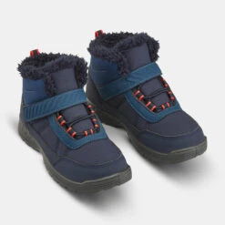 Quechua KIDS' WARM WATERPROOF HIKING BOOTS - SH100 WARM RIP-TAB - SIZE 24C -Quechua kded65418572e83ed49013f64bbd5245a