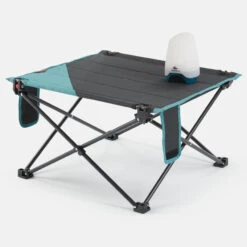 Quechua LOW FOLDING CAMPING TABLE MH100 Grey -Quechua ke01116bcd26d4e1c3ec42ec72115518a
