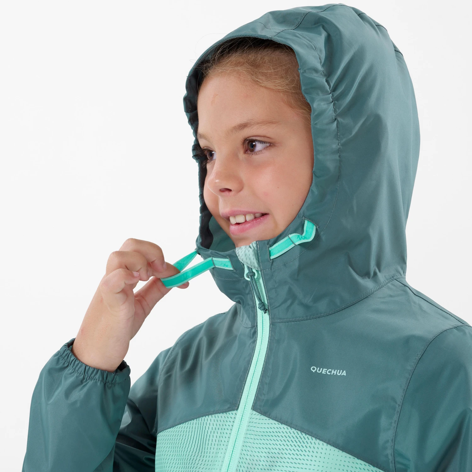 Quechua Kids' Hiking Waterproof Jacket MH150 7-15 Years 16 Quechua Kids' Hiking Waterproof Jacket MH150 7-15 Years - Image 16