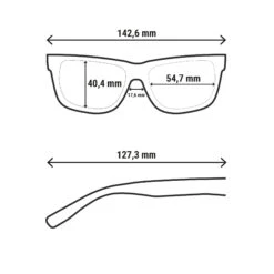 Quechua Women's Polarised Category 3 Hiking Sunglasses MH550 -Quechua ked26b21dadd0028a9bbd1d11a3a11549