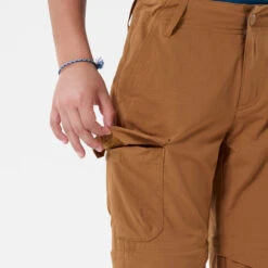 Quechua Kids’ Modular Hiking Trousers MH500 Aged 7 -Quechua kee68f5310817cf3fd25e4afd18b44d82