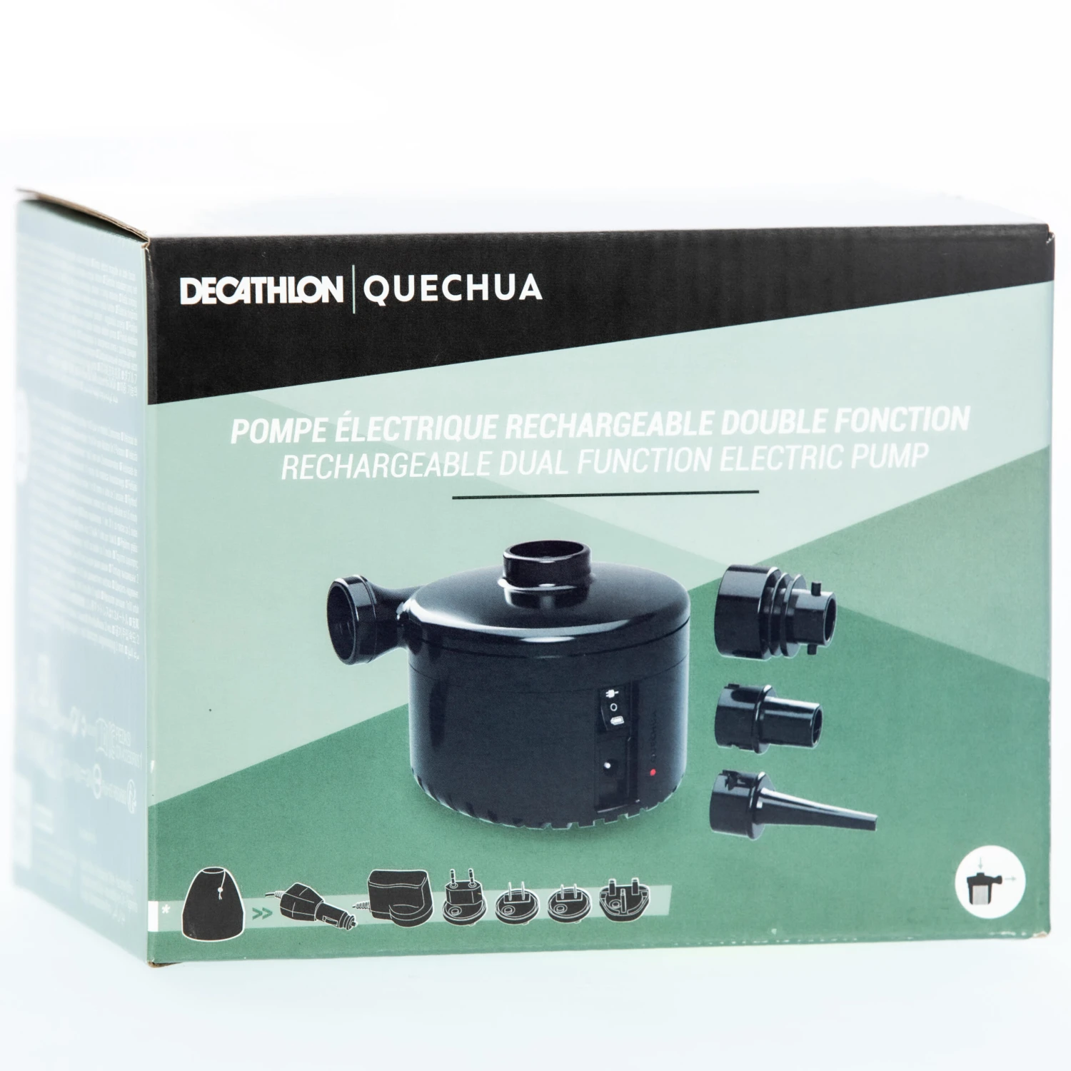 Quechua COMPACT ELECTRICAL PUMP FOR CAMPING - RECHARGEABLE USING MAINS POWER 5 Quechua COMPACT ELECTRICAL PUMP FOR CAMPING - RECHARGEABLE USING MAINS POWER - Image 5
